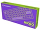 Клавіатура HATOR Hellyberry HK60 wireless White-Violet (HK60_wireless) - зображення 7