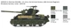 Збірна модель 1:56 танк M4A3E8 Sherman Fury Italeri 25772 - изображение 5
