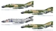Збірна модель 1:72 винищувач F-4 C/D/J PHANTOM II ACES USAF-US Navy Vietnam ACES Italeri 1373 - изображение 2