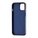 Чохол Jinduka Leather Ringo протиударний шкірозамінник для iPhone 13 із захистом камери синій - зображення 3