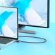 Кабель HDMI 2.0 Male to Male 4K 60Hz для телевізора та комп'ютера висока швидкість передачі даних 1м - зображення 3