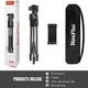 Штатив для фото и видео Tripod Stand Neepho NP-8840 легкий многофункциональный до 3 кг высота 1.80 м - изображение 5