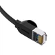 Кабель Ethernet RJ45 CAT6 Baseus 3м плоский для подключения компьютера и маршрутизатора скорость 1 Гбит/с - изображение 3