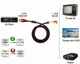 HDMI кабель 1.5м для підключення телевізора та проектора з RCA роз'ємами для передачі відео та звуку - зображення 2
