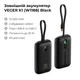 Зовнішній аккумулятор VEGER 10000 mAh with built-in cables - зображення 6