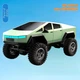 Машинка на радиоуправлении для улицы JRC-C8818 1:18 Tesla Cybertruck RC Green – Гоночный автомобиль, Внедорожник, 4WD, до 12 км/ч, до 40 мин., до 100 м - изображение 1