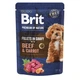 Brit Premium Fillets in Gravy Multipack набір вологого корму для собак малих порід, 12 шт х 85 гр 8595602572472 - зображення 4