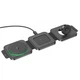 Бездротовий зарядний пристрій Hoco Unique 3-in-1 Folding Magnetic Wireless Fast Charger CQ4 15W (Black) - зображення 3