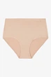 Gisela Трусы высокие Undies Satin 1/10056 бежевые размер XL - изображение 5