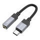 Кабель Hoco UPA32C Type-C to AUX Black - зображення 1