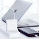 Сетевое зарядное устройство Xiaomi ZMI Power Adapter USB-C 2USB 65W White (HA832) - изображение 3