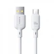 Кабель Baseus Silky Series Fast Charging USB Type-C 100W (1m) White (P10377703213-00) - зображення 2