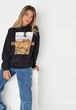 Худі Missguided TJF25707 36 чорний - изображение 3