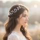 Обруч для волосся з перлами "Pearl Bride Wreath", прикраса на голову, срібло - изображение 2
