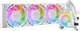 Система рідинного охолодження Ekwb EK-Nucleus AIO CR360 Lux D-RGB - White (3831109897850) - изображение 1