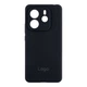 Противоударный Чехол Liquid Silicone (AA) Full Camera для Xiaomi Redmi Note 14 5G 18.Black - изображение 1