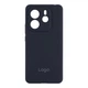 Чохол Liquid Silicone (AA) Full Camera для Xiaomi Redmi Note 14 5G 08.Dark Blue - изображение 1