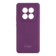 Чохол Liquid Silicone (AA) Full Camera для Xiaomi Redmi Note 14 Pro+ 5G 43.Grape - изображение 1