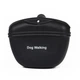 Сумочка для лакомств силиконовая для собак Dog Walking TREATS BAG черная - изображение 1