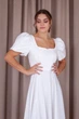 Белое вечернеее платье vintage XXXL белый 43338063 - изображение 5