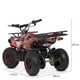 Подростковый электро-квадроцикл Prof1 HB-ATV800AS (Красный) - изображение 4
