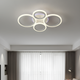 LED люстра потолочная с 4 акриловыми кольцами и пультом 60W+14W цветная подсветка 3000–6500K белая Svet SY-26255/2+2C WH - изображение 6