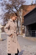 Демісезонне пальто Mila Nova ПВ-376 44 бежеве - изображение 2
