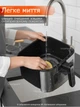 Мультипечь Аэрогриль BITEK AIR FRYER GRILL на 10 литров 4200 Вт айрогриль, мультигриль, фритюрница без масла, гриль электро Black - изображение 6