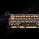 Механічна бездротова (Bluetooth + 2,4G) клавіатура з HOT SWAP GravaStar Mercury K1 Pro 80keys, EN/UKR, BT/WL/USB, CyberFlare /Чорна (GSK1PRO_BO_BLK) - изображение 12
