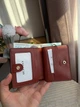 Гаманець Coach Snap Wallet In Signature Canvas коричневий натуральна шкіра + подарункове пакування - изображение 10
