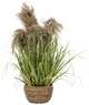 Штучна трава Atmosphera Créateur d'intérieur Maxime в плетеному горщику 80 см (3560233557995) - зображення 1