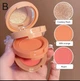 Набір рум’ян і хайлайтера 2в1 для обличчя Hudavioji Blusher and Highlighter, 14g - зображення 2