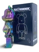 Статуетка колекційна фігурка Bearbrick Project 1/6 Clear Chrome Black 400% 28 см Medicom Toy - зображення 7
