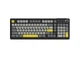 Клавіатура Ajazz AF98 Plus Black Gray Yellow (AF98-PLUS-BGY) - зображення 1
