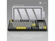 Клавіатура Ajazz AF98 Plus Black Gray Yellow (AF98-PLUS-BGY) - зображення 6