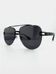 Мужские Солнцезащитные Очки Авиаторы Thom RICHARD TR9502 Col.01-P1 Polarized Черные с Поляризацией + Футляр - изображение 4