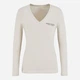 Лонгслив длинный женский Armani Exchange 386984108 L Бежевый (1159843639) - изображение 4