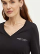Лонгслив длинный женский Armani Exchange 256637860 2XL Черный (1159841454) - изображение 4