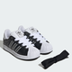 Подростковые кеды для мальчика Adidas Superstar II J JQ0314 38 Core Black (4068801011058) - изображение 5