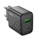 Комплект Павербанк Remax RPP-117 50000 mAh 22.5W 5A та Мережевий Адаптер Hoco CS23A Sunlight 30W Павербанк зі швидкою зарядкою Remax RPP-117 Piloteer Портативний зовнішній акумулятор 2USB/Type-C/MircoUSB Білий - зображення 10