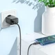 Комплект Павербанк Hoco J123B 30000 mAh 22.5W 3A и Сетевой Адаптер Hoco CS22A Value 30W Type-C to Type-C Павербанк с быстрой зарядкой Hoco J123B Element Портативный аккумулятор внешний аккумулятор 3USB/Type-C/Lightning Черный - изображение 11
