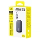 Павербанк Baseus 20000mAh 22.5W Павербанк Baseus EnerFill FC21 Qpow 3 Ultra зі швидкою зарядкою, Портативний зовнішній акумулятор, порти USB/Type-C/Lightning, LED-дисплей, кабель Type-C to Lightning (E0027M00) Чорний - зображення 9