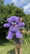 Мягкая игрушка BigMishki плюшевый мишка Томми 100 см Фиолетовый - изображение 1