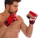 Перчатки для смешанных единоборств MMA PU ZELART BO-1374 Размер S Красный-черный - изображение 3