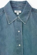 Сукня жіноча COS oversized denim mini shirt dress 1209430001 40 Синій - изображение 7