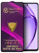 Защитное стекло GoldenArmor Infinix Note 50 Pro (Full Glue) (43438) - изображение 1