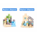 Магнитный конструктор Minecraft Водопад и дом в лесу, 100 деталей, майнкрафт для детей от 3 лет - изображение 3