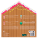 Новогодний подарочный набор для ванны Cookie Wishes Body Care Set "Пряничный домик», 4 ед. - изображение 3