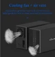 Зовнішня кишеня Blueendless DB3502F Метал USB 3.0/2 для HDD 3.5" Dark Grey - зображення 3