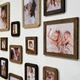 Набір дерев’яних фоторамок у формі серця The Frame Depot, 15 шт, настінний колаж в літніх кольорах для сімейних та романтичних фото (heart_set) - зображення 5